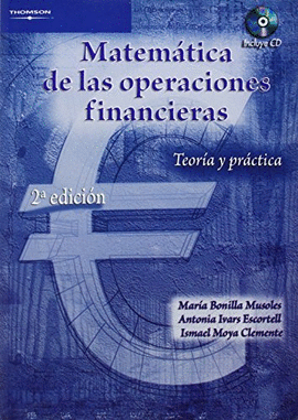 MATEMATICAS DE LAS OPERACIONES FINANCIERAS + CD