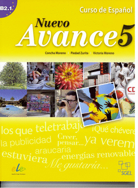 NUEVO AVANCE 5 ALUMNO CON CD
