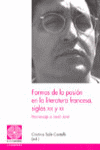 FORMAS DE LA PASION EN LA LITERATURA FRANCESA S XIX Y XX
