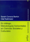 EN DIALOGO METODOLOGIAS HORIZONTALES CIENCIAS SOCIALES Y CULTURALES
