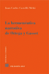 HERMENEUTICA NARRATIVA DE ORTEGA Y GASSET LA