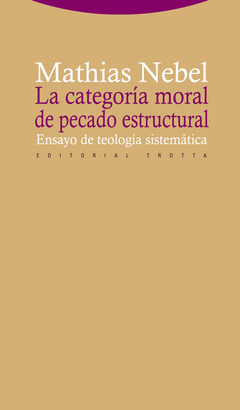 CATEGORÍA MORAL DE PECADO ESTRUCTURAL LA