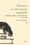 HISTORIA DE LA LITERATURA ESPAÑOLA VOL 6 SIGLO XX
