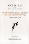 ANTOLOGIA DE PROSA CRITICA I CRITICA Y EVOCACION
