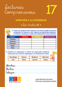 LECTURAS COMPRENSIVAS N 17