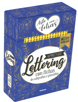 APRENDE LETTERING CON FICHAS DE CALIGRAFIAS Y PLANTILLAS