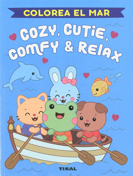 COZIE CUTIE COMFY & RELAX COLOREA EL MAR