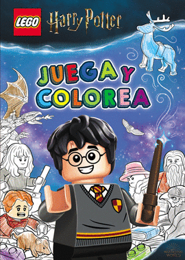 HARRY POTTER LEGO JUEGA Y COLOREA