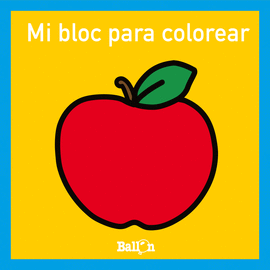 MI BLOC PARA COLOREAR  MANZANA