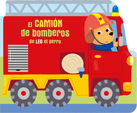 CAMION DE BOMBEROS DE LEO EL PERRO EL