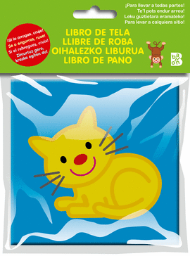 GATO LIBRO DE TELA
