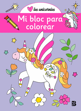 UNICORNIOS MI BLOC PARA COLOREAR