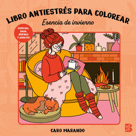 LIBRO ANTIESTRES PARA COLOREAR ESENCIA DE INVIERNO