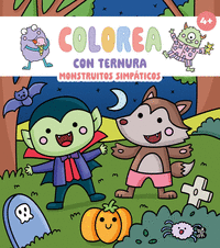 COLOREA CON TERNURA MONSTRUITOS SIMPATICOS