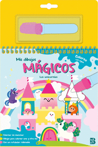 MIS DIBUJOS MAGICOS COLOREO CON AGUA LOS UNICORNIOS