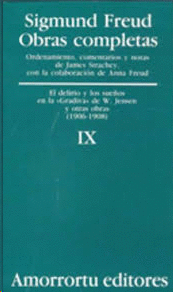OBRAS COMPLETAS TOMO VII FRAGMENTO DE ANALISIS DE UN CASO DE HISTERIA CASO DORA TRES ENSAYOS DE TEORIA SEXUAL Y OTRAS OBRAS 1901 - 1905