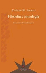 FILOSOFÍA Y SOCIOLOGÍA