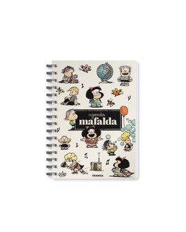 MAFALDA AGENDA PERPETUA ANILLADA PERSONAJES