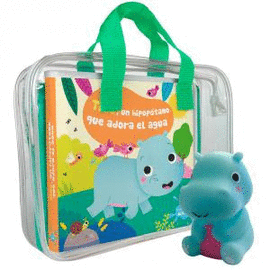 TIMO UN HIPOPOTAMO QUE ADORA EL AGUA