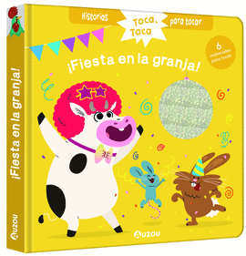 FIESTA EN LA GRANJA LIBRO CON TEXTURAS PARA BEBÉS