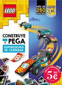 LEGO CONSTRUYE Y PEGA SUPERCOCHES DE CARRERAS