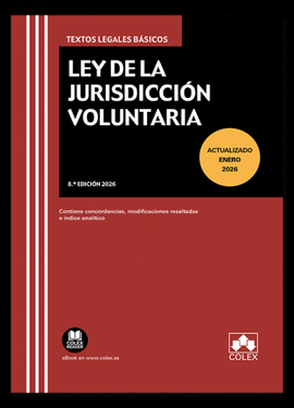LEY DE LA JURISDICCION VOLUNTARIA 2026