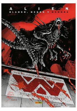 ALIEN BLANCO NEGRO Y SANGRE