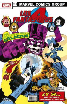 4 FANTASTICOS N 6 PORTADA ALTERNATIVA DISNEY FANTASTIC FOUR 173 LOS