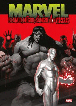 MARVEL BLANCO NEGRO Y VISCERAS