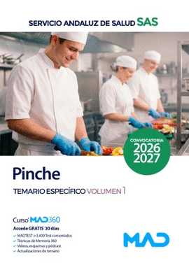 PINCHE SAS TEMARIO ESPECIFICO VOL 1 2026 / 2027