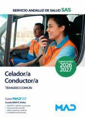 CELADOR /A CONDUCTOR /A SAS TEMARIO COMUN 2026 / 2027