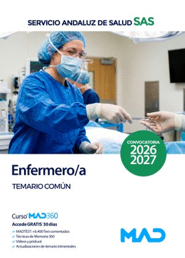 ENFERMERO /A SAS TEMARIO COMUN 2026 2027