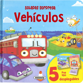 VEHÍCULOS 5 POP UPS DESPLEGABLES