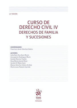 CURSO DE DERECHO CIVIL IV DERECHO DE FAMILIA Y SUCESIONES