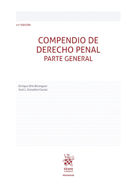 COMPENDIO DE DERECHO PENAL PARTE GENERAL 2026