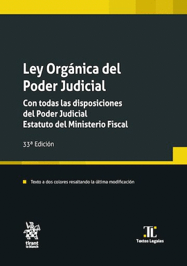 LEY ORGANICA DEL PODER JUDICIAL 2026