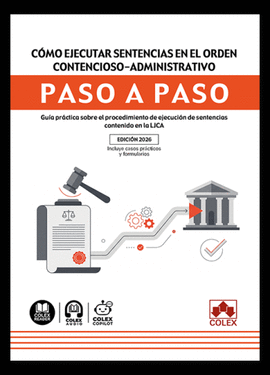 COMO EJECUTAR SENTENCIAS ORDEN CONTENCIOSO ADMINISTRATIVO PASO A PASO