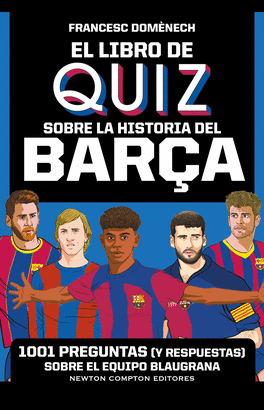 LIBRO DE QUIZ SOBRE LA HISTORIA DEL BARÇA EL