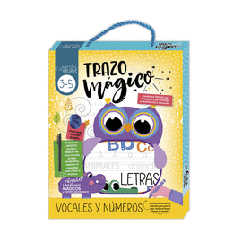 CALIGRAFIA EN RELIEVE ESTUCHE VOCALES Y NUMEROS