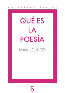 QUE ES LA POESIA