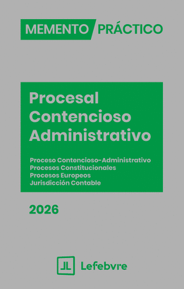 MEMENTO PRACTICO PROCESAL CONTENCIOSO ADMINISTRATIVO 2026