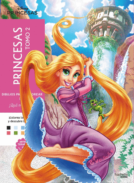 PRINCESAS TOMO 2 / DIBUJOS PARA COLOREAR