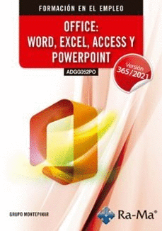 ADGG052PO OFFICE WORD EXCEL ACCESS Y POWERPOINT WINDOWS 11  OFFICE 365