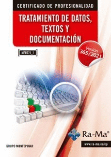 MF09743 TRATAMIENTO DE DATOS TEXTOS Y DOCUMENTACION WINDOWS 11 OFFICE 365