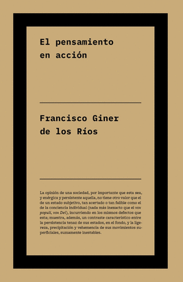 PENSAMIENTO EN ACCION EL