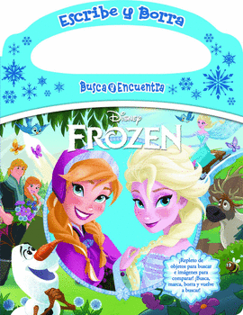DISNEY FROZEN ESCRIBE Y BORRA BUSCA Y ENCUENTRA