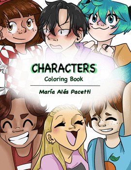 CHARACTERS COLORING BOOK
