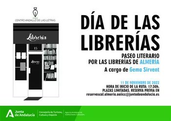 Un paseo literario por las Librerías de Almería.