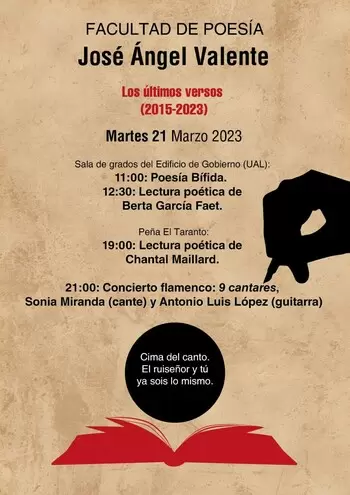 Día Mundial de la Poesía en Almería