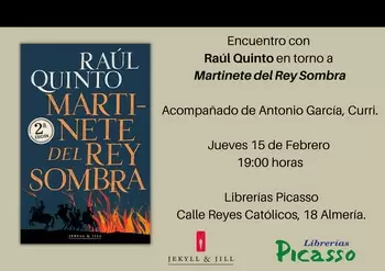 Encuentro con el autor Raúl Quinto .